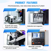 SZGH-650 Small CNC Milling Machine | 600×500 mm Table | BT40 | Ø30 mm Steel Drilling | 10-Station ATC
