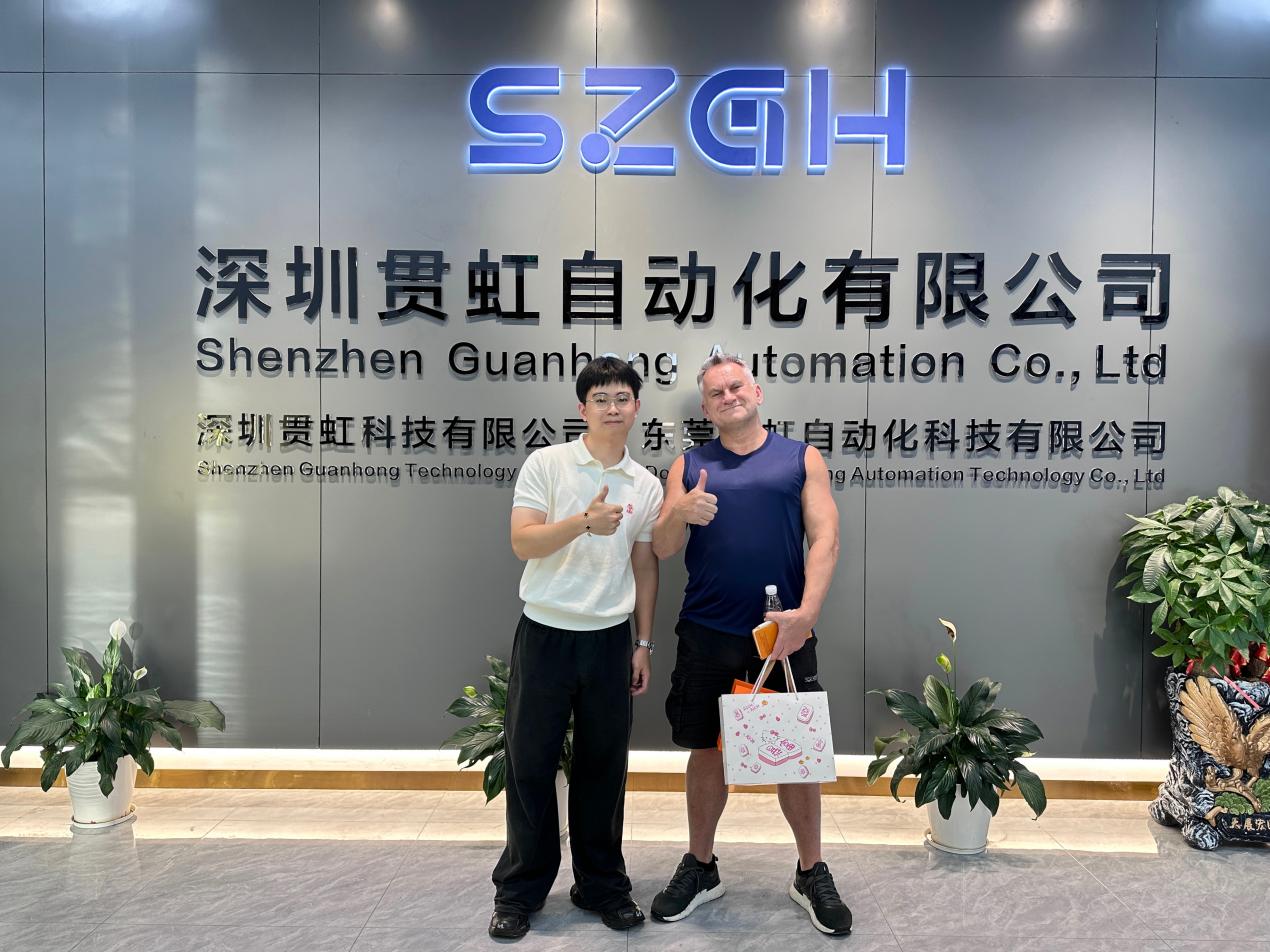 Canadian Automotive Exhaust Manufacturer Visits SZGH for Robot Acceptance and Operator Training
