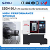 SZGH-36J Slant Bed CNC Lathe | 35mm Bar Capacity | ±0.01mm Precision