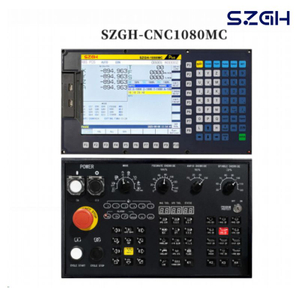 SZGH-CNC880MC, 6-Axis CNC Milling Machine Controller,1ms Interpolation, Milling Cycles,Online PLC Editing