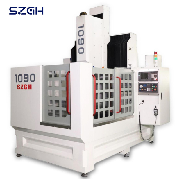 SZGH-1090 Gantry Machining Center | 900×1,000 mm Table | BT40 / 24,000 rpm Electric Spindle | 0.01 mm Repeatability