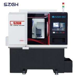 SZGH-36Z Slant Bed CNC Lathe | 35mm Bar Capacity | ±0.01mm Precision