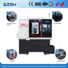 SZGH-36J Slant Bed CNC Lathe | 35mm Bar Capacity | ±0.01mm Precision