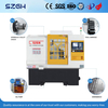 SZGH-46Z CNC Slant-Bed Lathe | Ø45 mm Bar | ±0.0075 mm | Z-Panel Layout