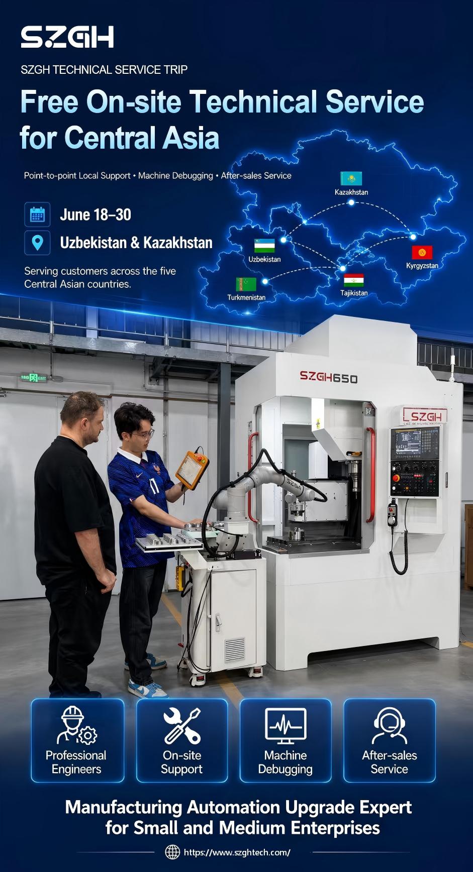SZGH CEO &amp; Technical Team Depart for Central Asia.jpg