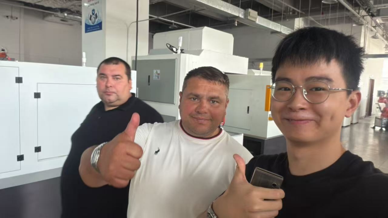 Russian customer visiting SZGH for robot factory acceptance in September 2026