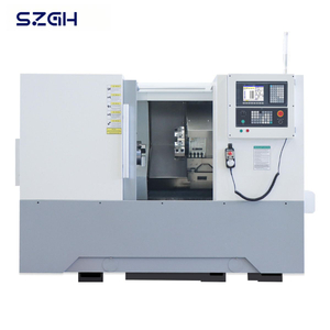 SZGH-TK50 CNC Slant-Bed Lathe | Ø500 mm Swing | 8-Station Turret | 50 mm Bar Capacity | 30°/45° Slant Bed