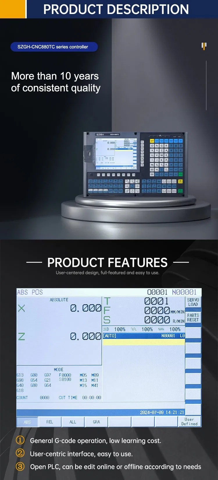 SZGH-880TC &mdash; 3-Axis Economy CNC Lathe Controller (1).jpg