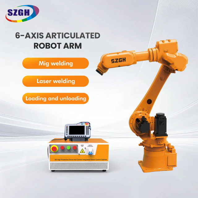 SZGH-T1850-D-6 — 6-Axis Industrial Robot Arm, 20 kg Payload, 1850 mm Reach